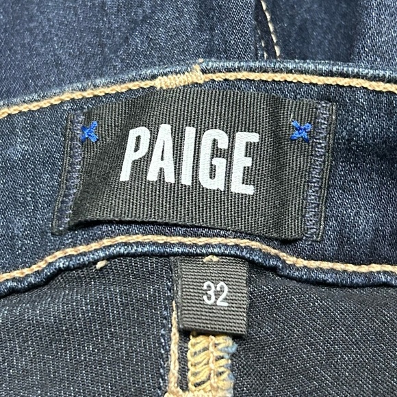 Paige High Rise Manhattan Gardena Bootcut Jeans Size 32 - Picture 3 of 9